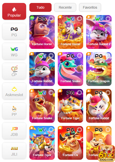 Experiência de Jogos 63qq.com