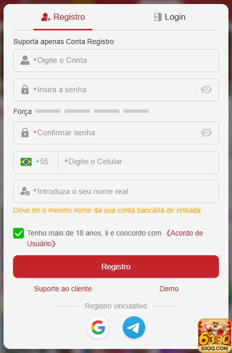 Experiência de Jogos 63qq.com